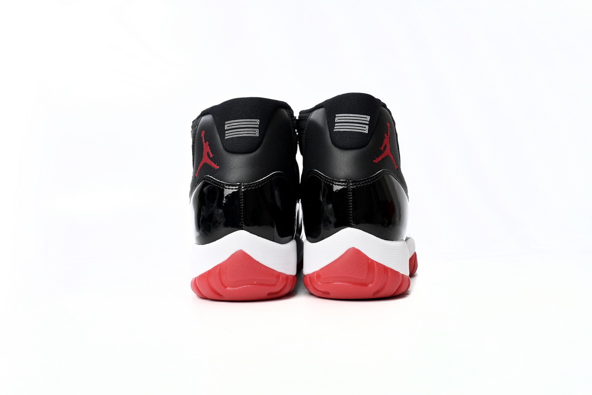 FLAME God Air Jordan 11 Retro “Bred 2019” 378037-061