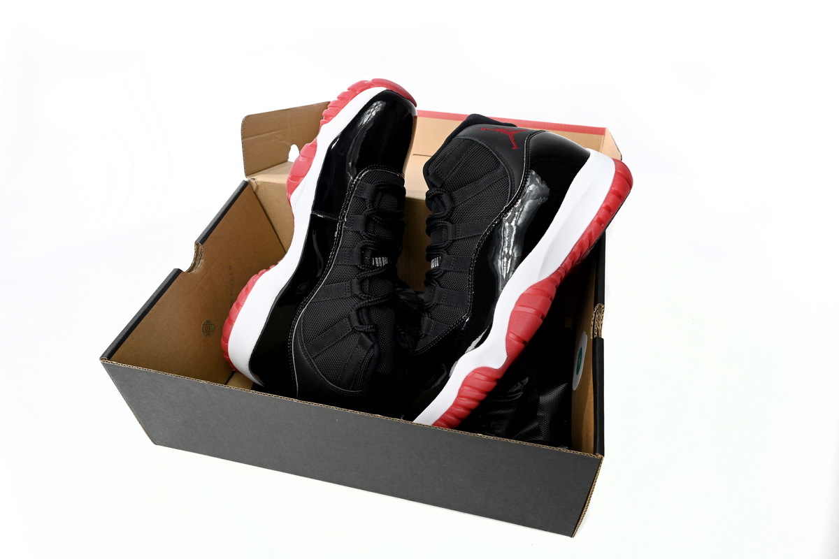 FLAME God Air Jordan 11 Retro “Bred 2019” 378037-061