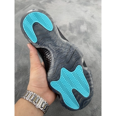 FLAME God Air Jordan 11 Retro Gamma Blue 378037-006 02