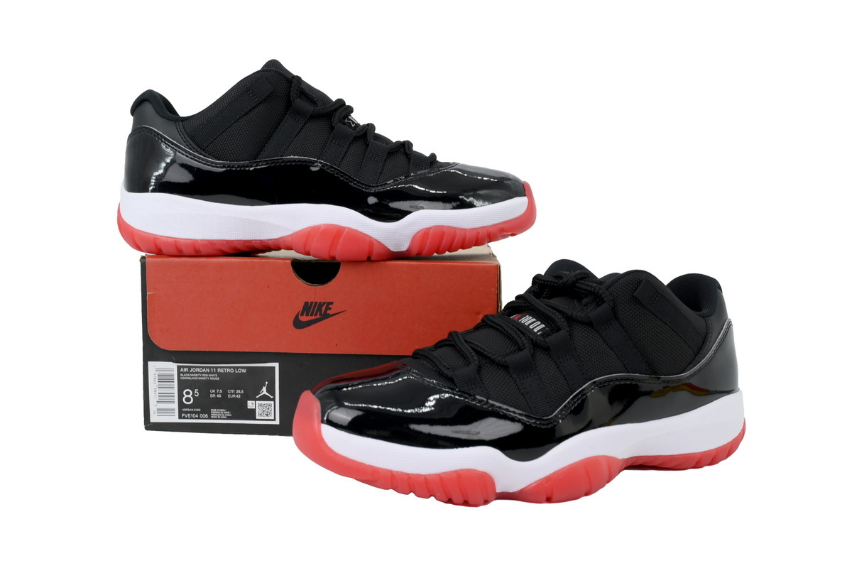 Air Jordan 11 Retro Low 'Bred' FV5104-006