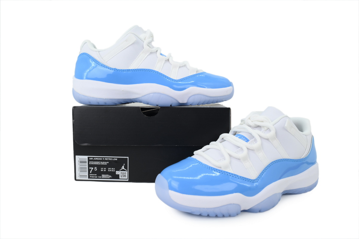 Air Jordan 11 Retro Low 'UNC' 2026 FV5104-100