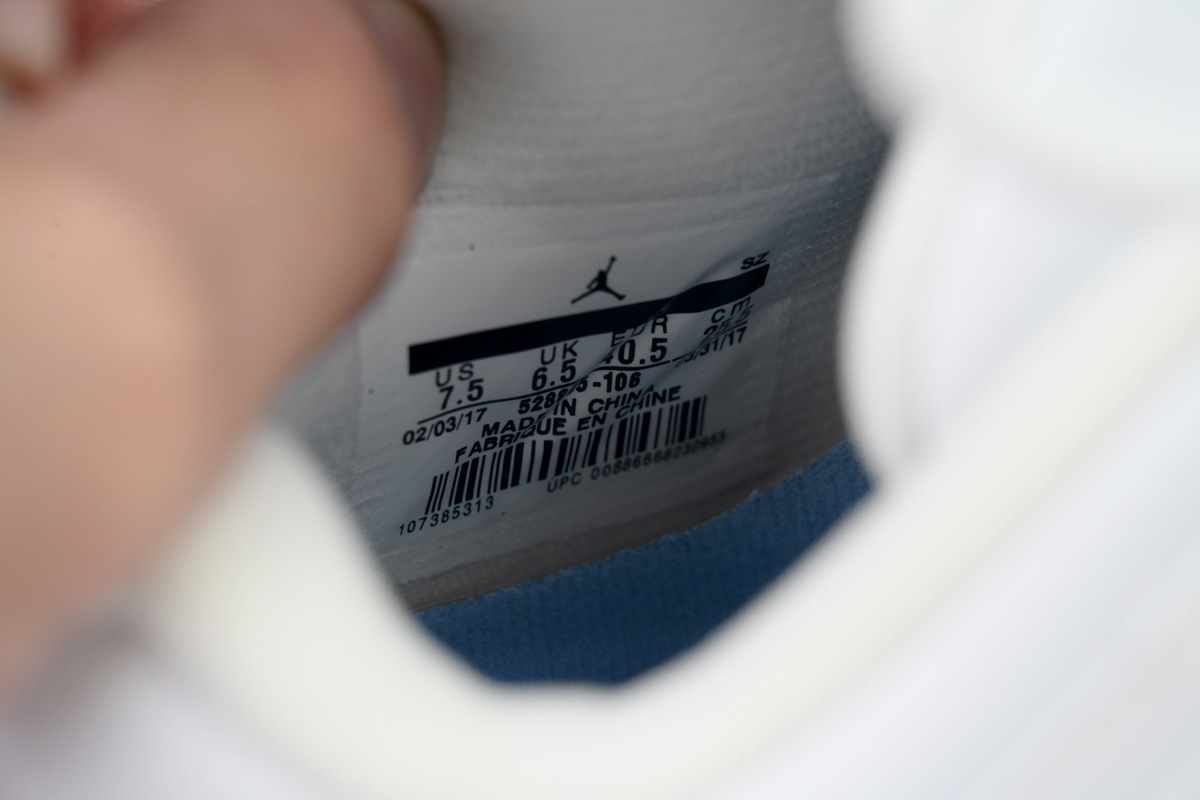 FLAME God Air Jordan 11 Retro Low University Blue 528895-106