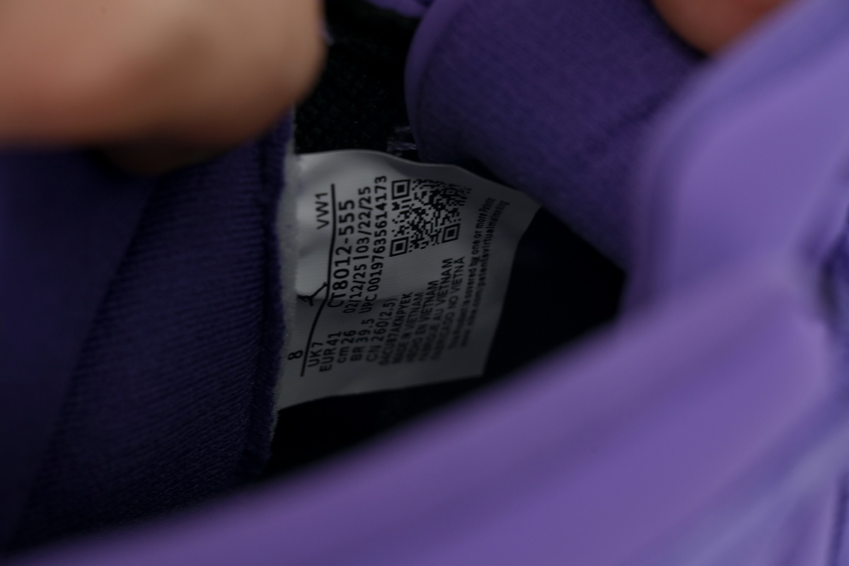 Air Jordan 11 Retro PURPLE RAIN CT8012-555