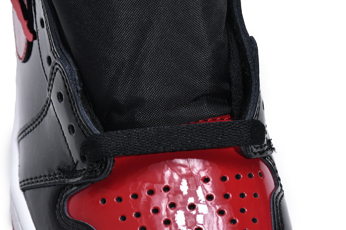 Air Jordan 1 High “Banned” 555088-063 Patent Leather isForbidden to Wear