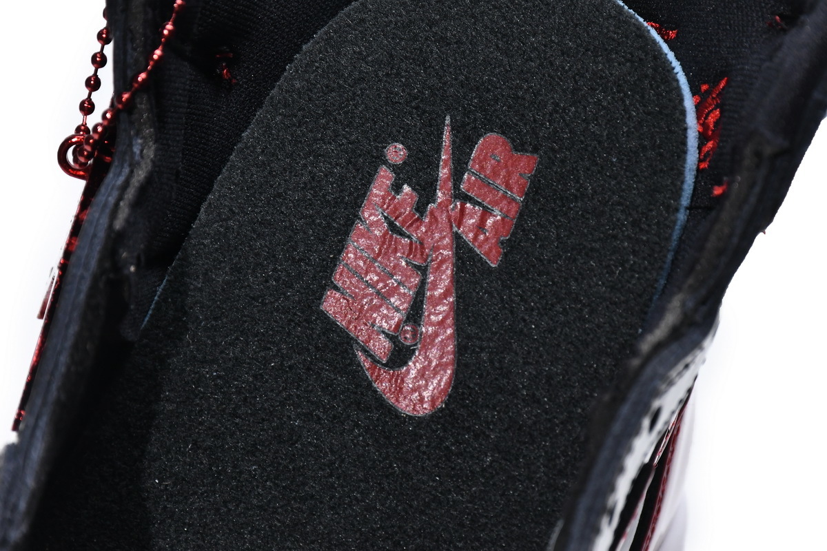 Air Jordan 1 High “Banned” 555088-063 Patent Leather isForbidden to Wear