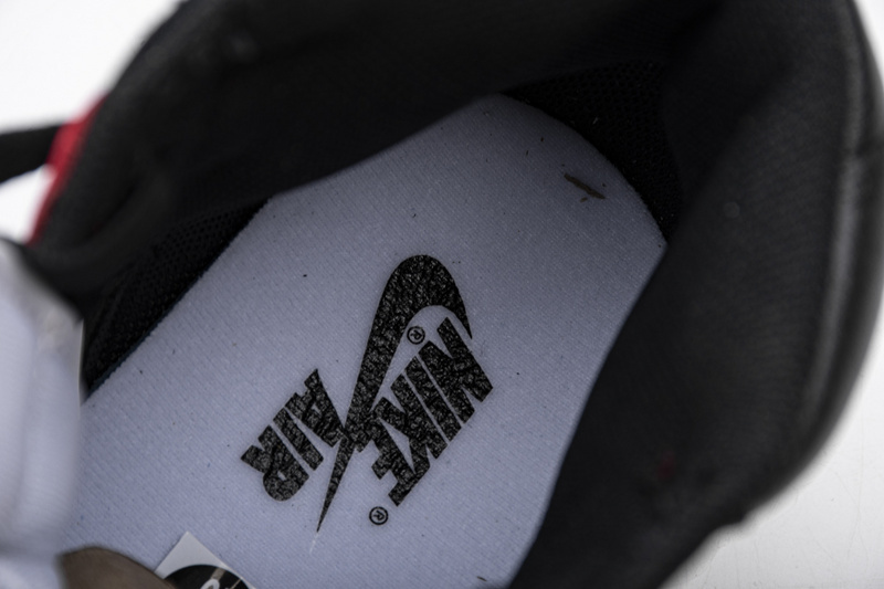 FLAME God Air Jordan 1 High OG “Black Toe”555088-125