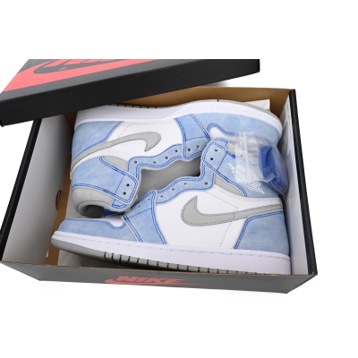 Air Jordan 1 High OG GS Wash North Carolan 555088-402 02