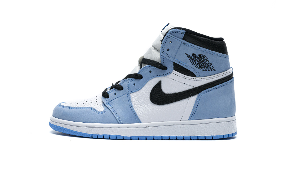 FLAME God Air Jordan 1 High OG University Blue 555088-134