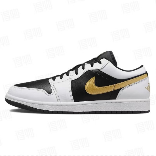 Air Jordan 1 Low 'Gold Swoosh' 553558-172