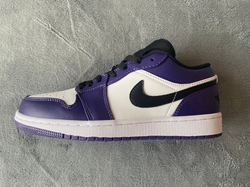Air Jordan 1 Low Court Purple 553558-500