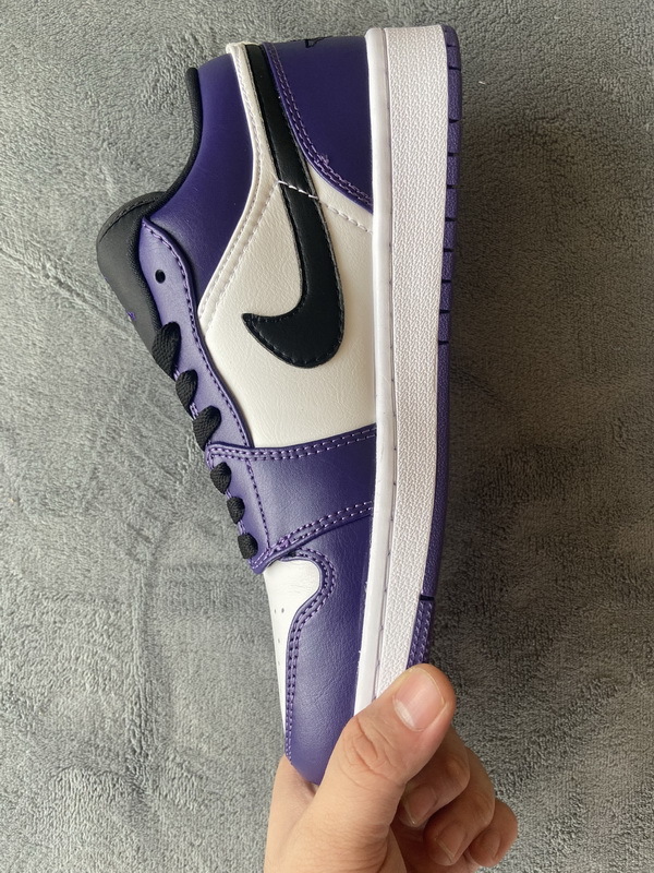 Air Jordan 1 Low Court Purple 553558-500