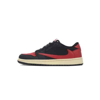 Air Jordan 1 Low OG Blcak Red DM7866-061 01