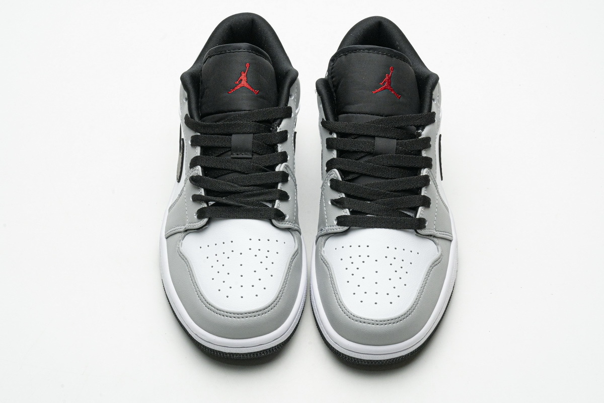 Air Jordan 1 Low Light Smoke Grey 553558-030