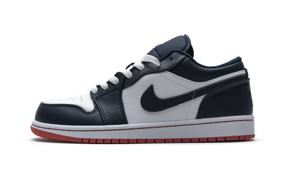 Air Jordan 1 Low Obsidian Ember Glow 553558-481