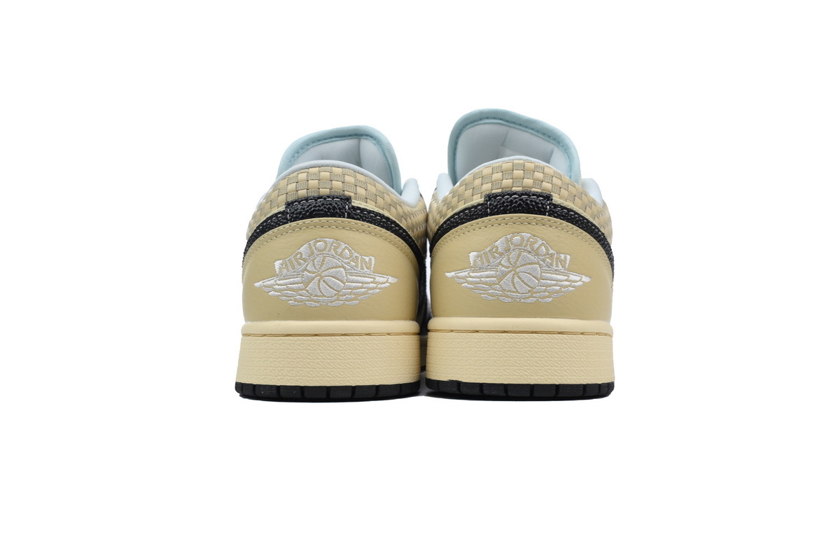 Air Jordan 1 Low SE 'Coconut Milk Black' HQ3437-101