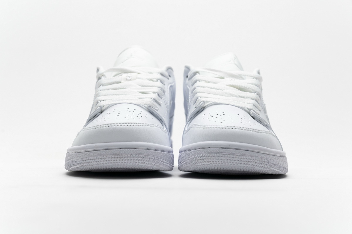 Air Jordan 1 Low White Pure Platnium 553558-130