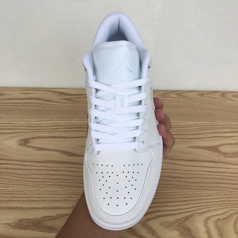 Air Jordan 1 Low White Pure Platnium 553558-130