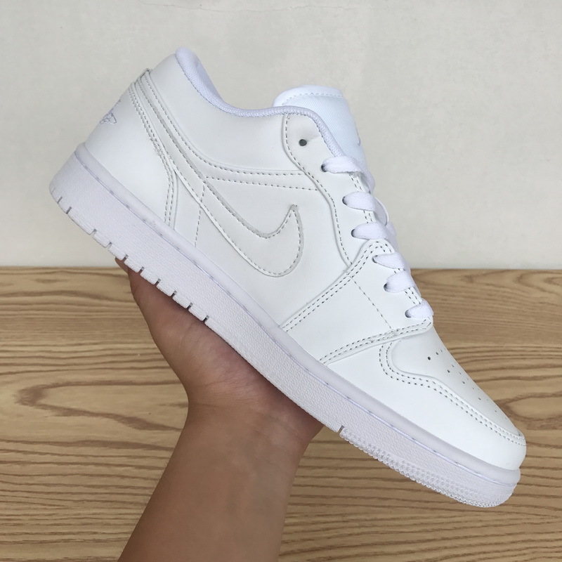 Air Jordan 1 Low White Pure Platnium 553558-130