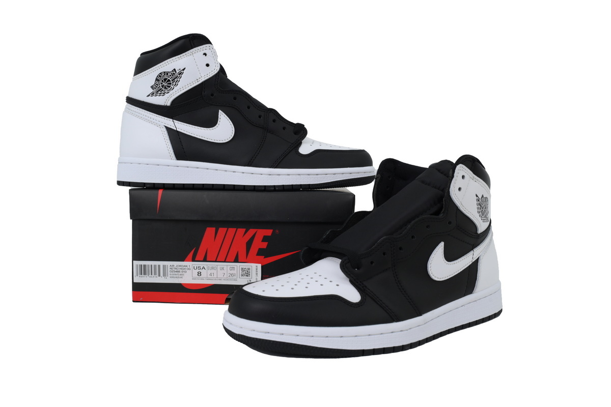 Air Jordan 1 Retro High OG 'Black White 2.0' DZ5485-010