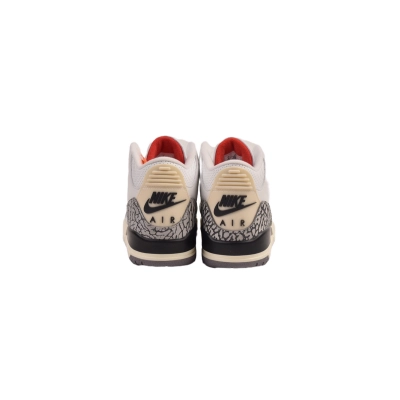FLAME God Air Jordan 3 “White Cement Reimagined” DN3707-100 02