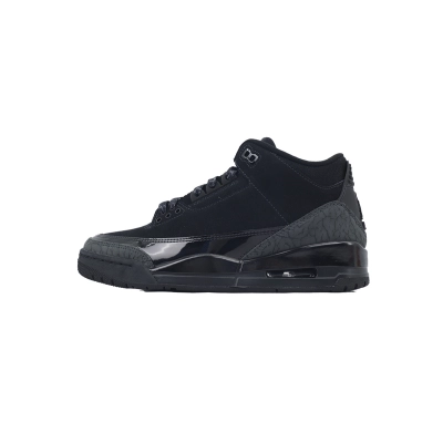 FLAME God Air Jordan 3 Retro 'Black Cat' CT8532-001 01