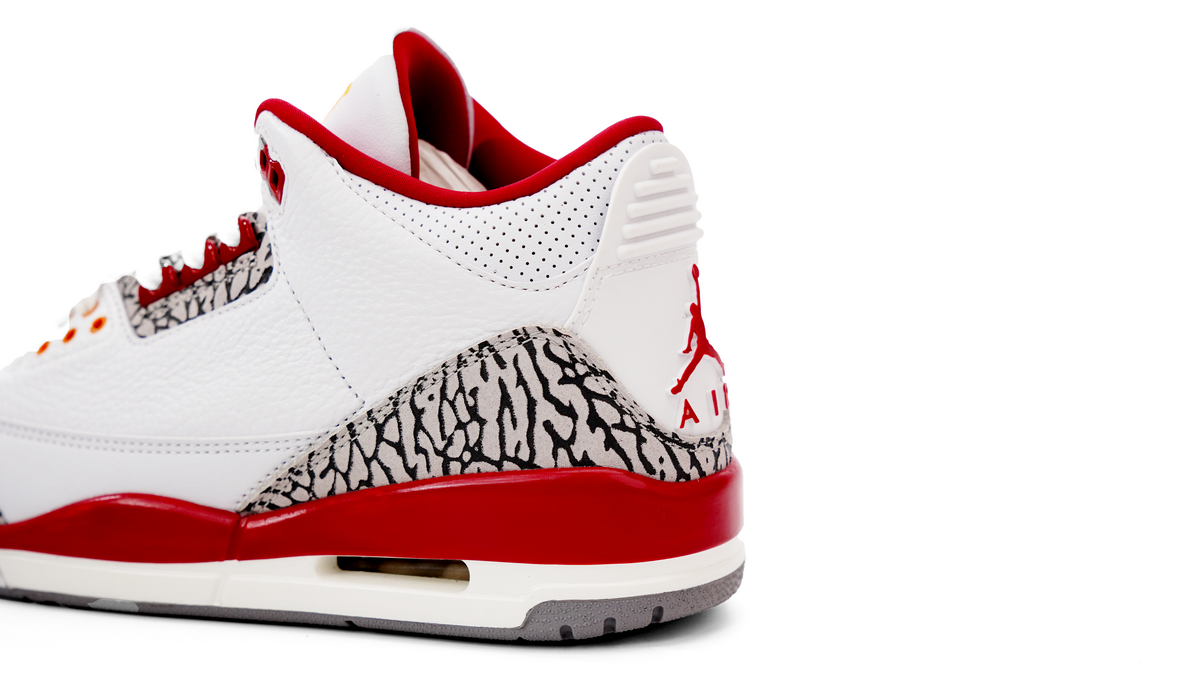 FLAME God Air Jordan 3 Retro Cardinal Red CT8532-126