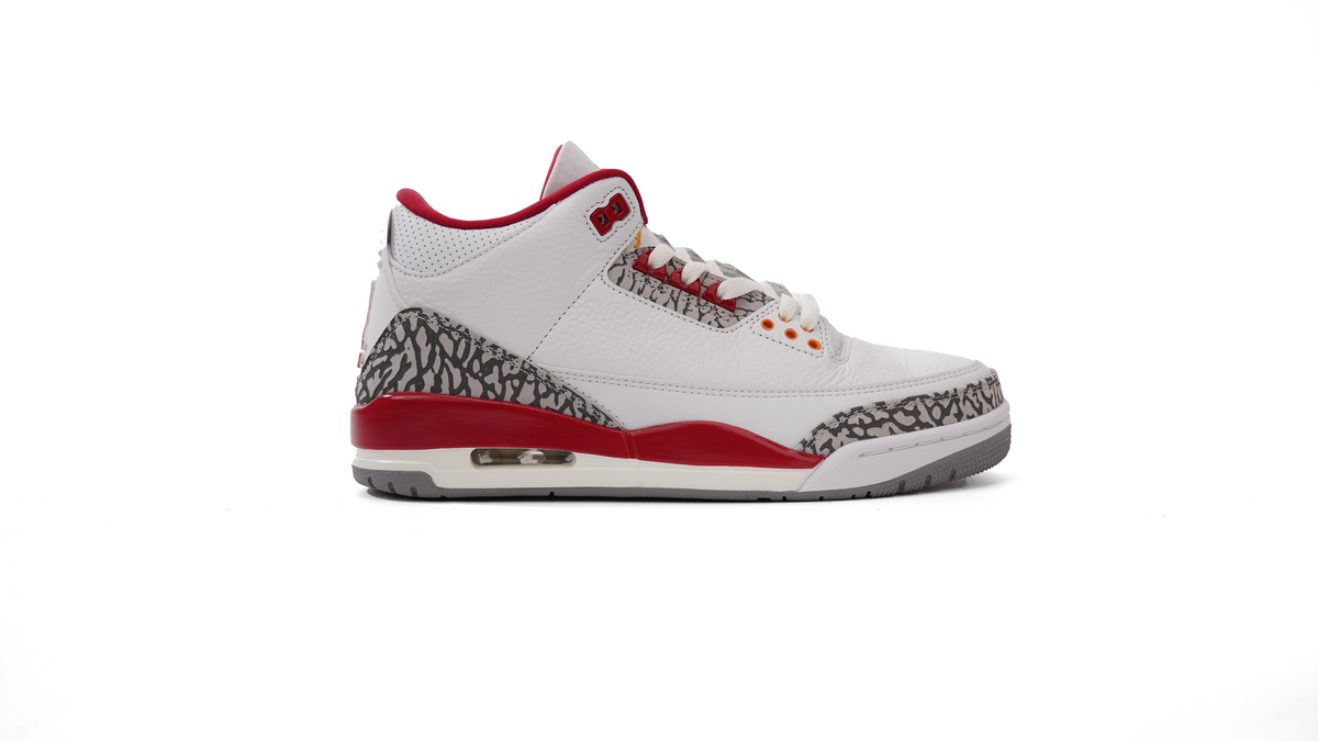 FLAME God Air Jordan 3 Retro Cardinal Red CT8532-126