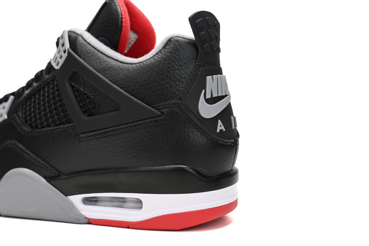 FLAME God Air Jordan 4 "Bred Reimagined" FV5029-006