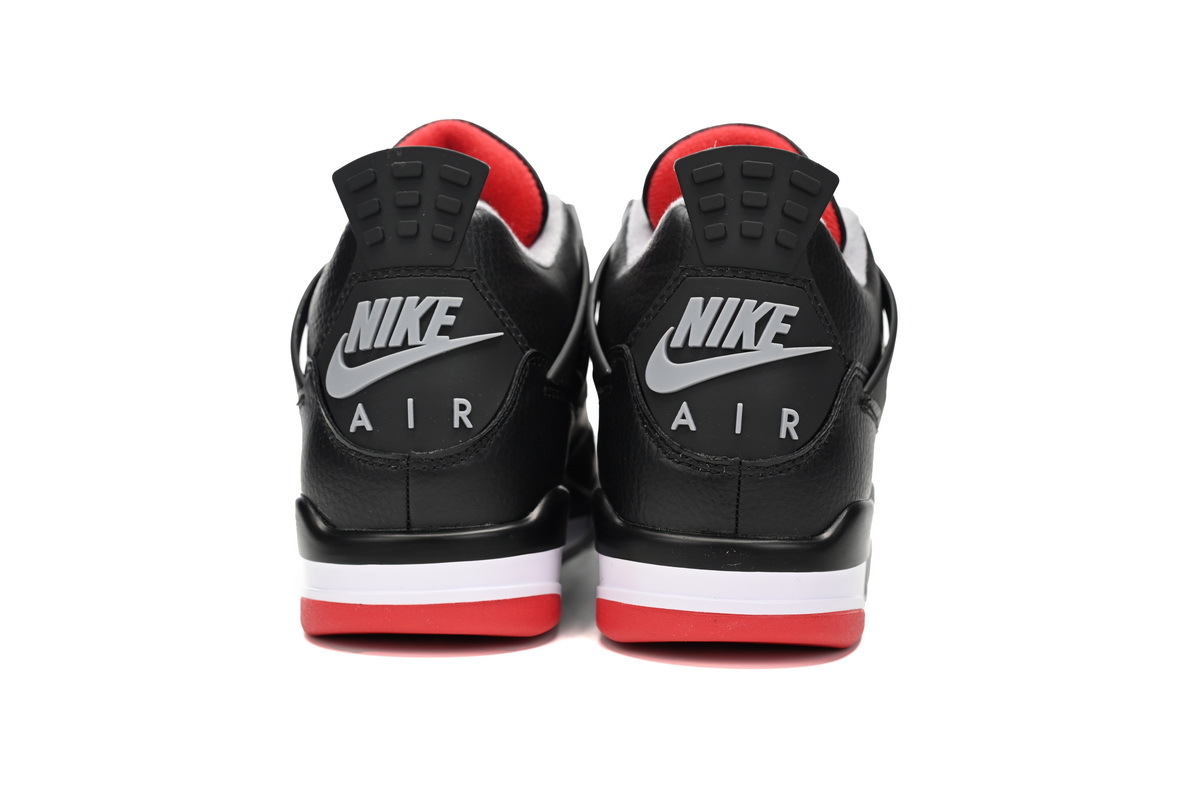 FLAME God Air Jordan 4 "Bred Reimagined" FV5029-006