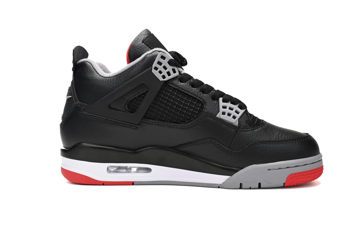 FLAME God Air Jordan 4 "Bred Reimagined" FV5029-006