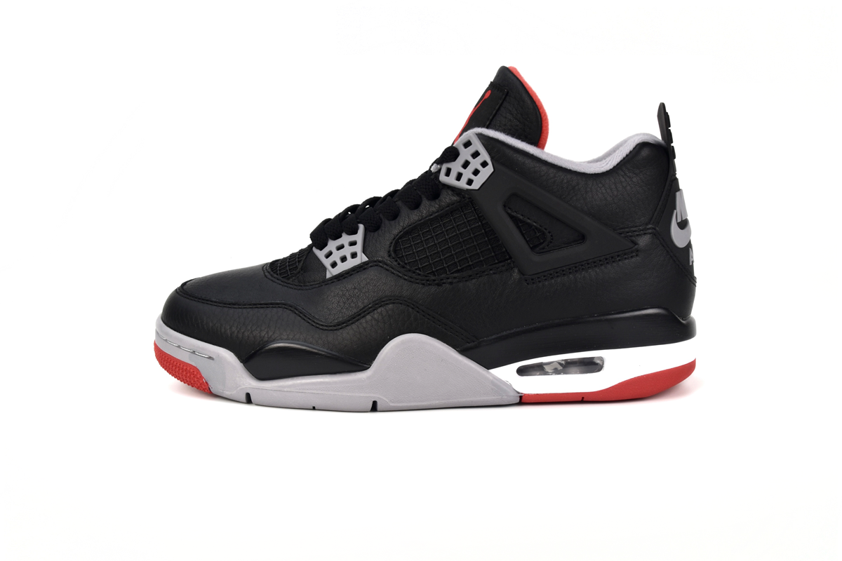 FLAME God Air Jordan 4 "Bred Reimagined" FV5029-006