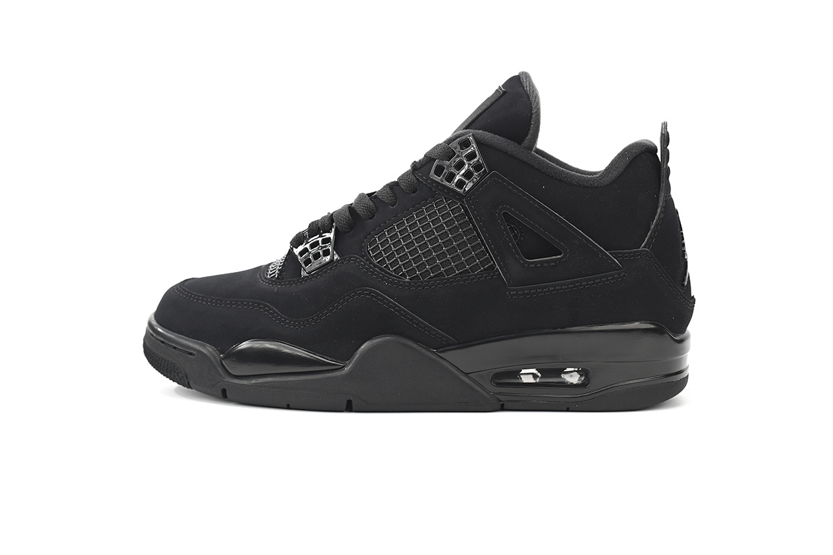 FLAME God Air Jordan 4 Retro “Black Cat” CU1110-010