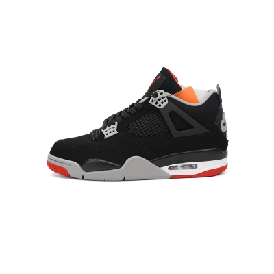 FLAME God Air Jordan 4 Retro Bred 308497-060 01