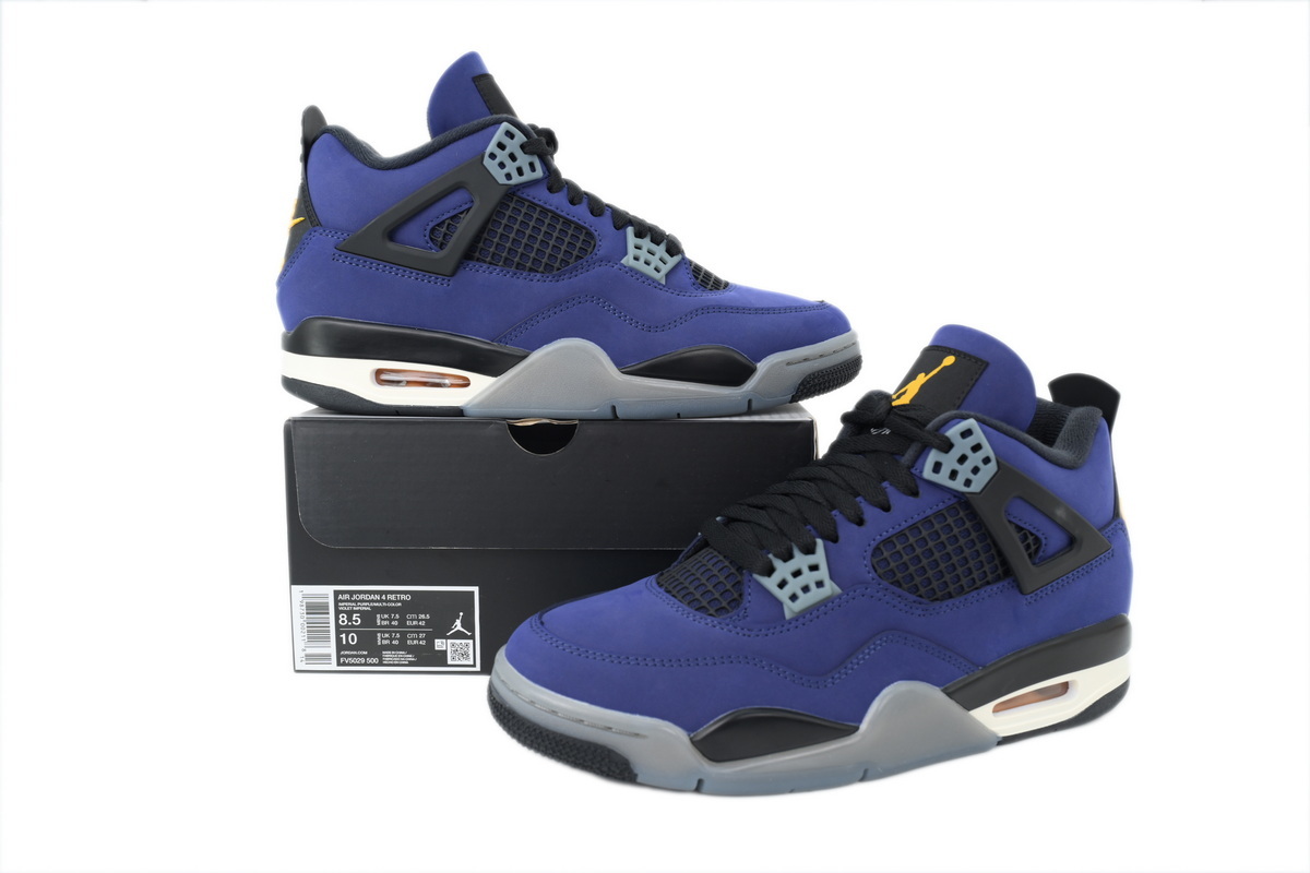 Air Jordan 4 Retro Lakers Purple FV5029-500