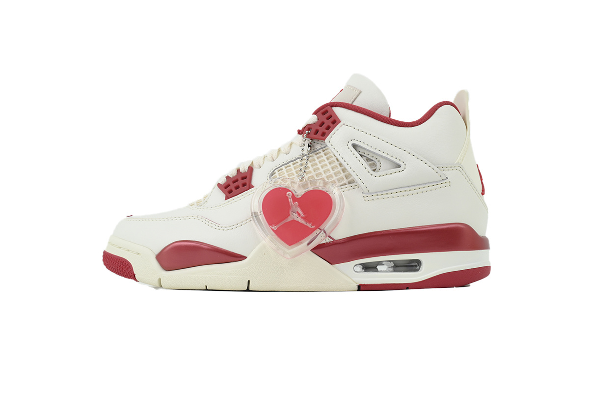 FLAME God Air Jordan 4 Retro Valentine's Day HV0823-108