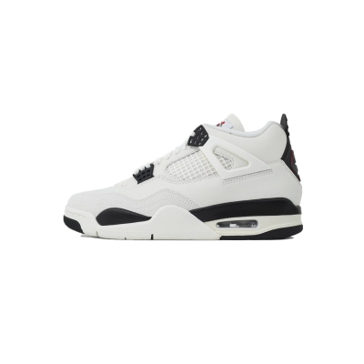 Air Jordan 4 Retro White Black And Red IM4002-100 01