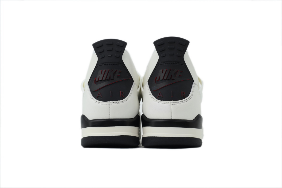 Air Jordan 4 Retro White Black And Red IM4002-100