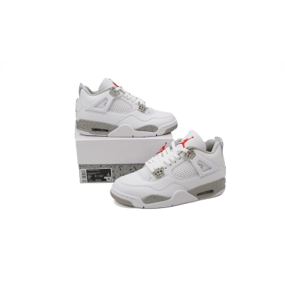 FLAME God Air Jordan 4 White Oreo CT8527-100 02