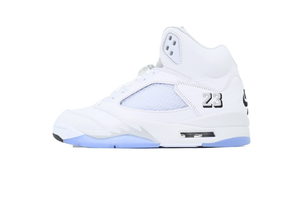 Air Jordan 5 Retro 'White Metallic' 2026 HQ7978-103
