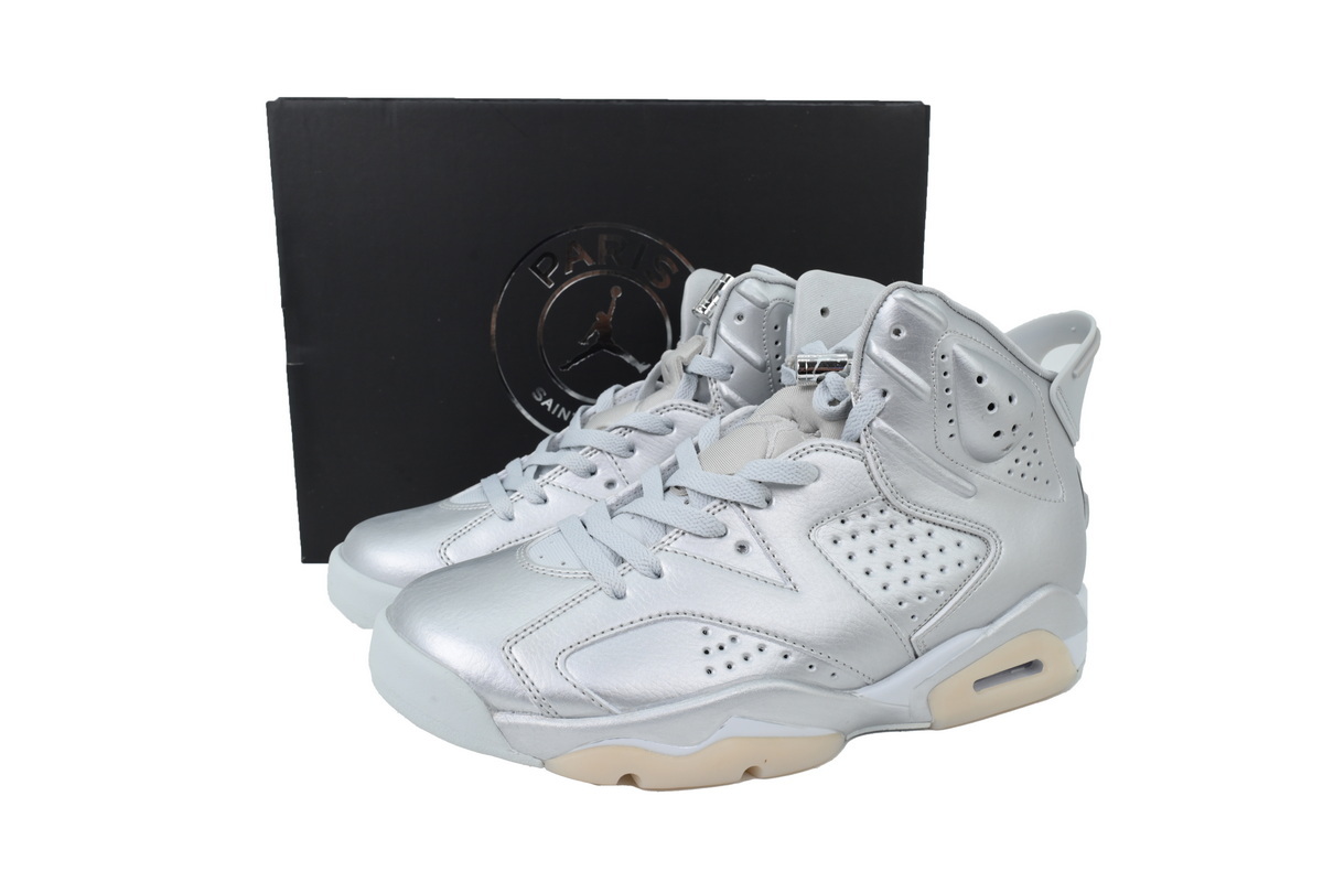 Air Jordan 6 Replica Rich Silver IQ5135-001