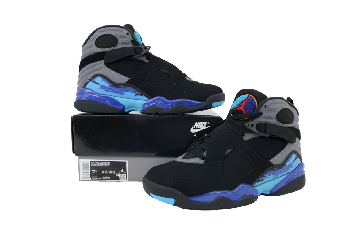 Flame God Air Jordan 8 Retro 'Aqua' 2025 305381-006