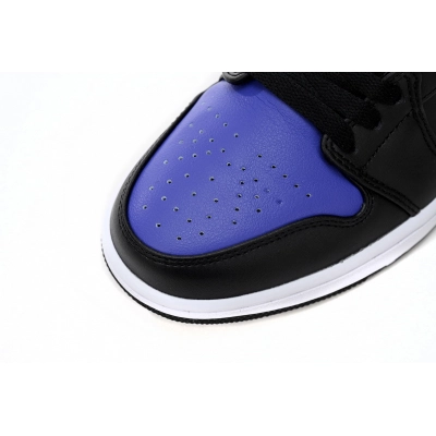 Air Jordan aj1 Low Black Purple Yellow 553558-075 02