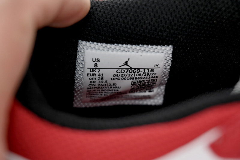 Air Jordan AJ312 Burst Black Red CD7069-116