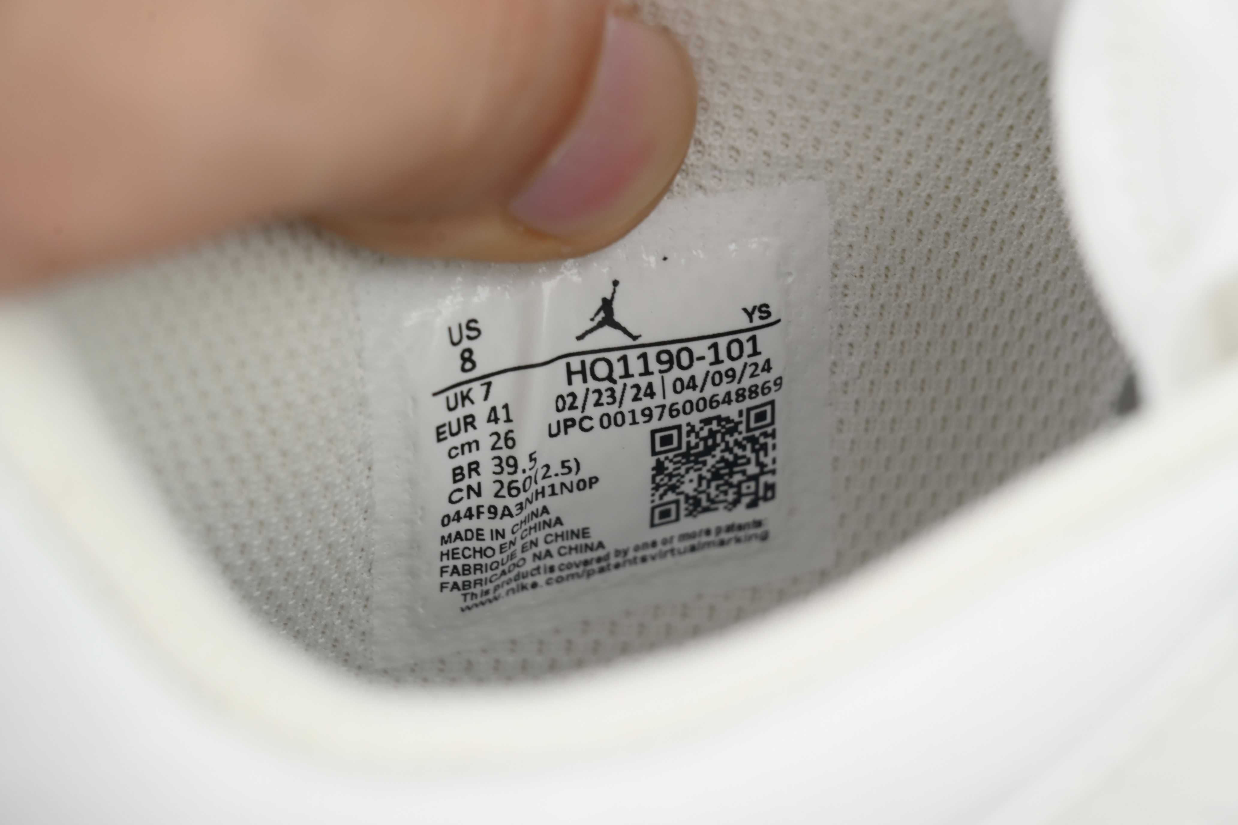 Air Jordan Legacy 312 Low 'Ashen Slate Glacier Blue' HQ1190-101