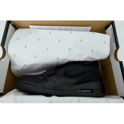 Air Jordan Legacy 312 Low All Black IQ9784-001 02