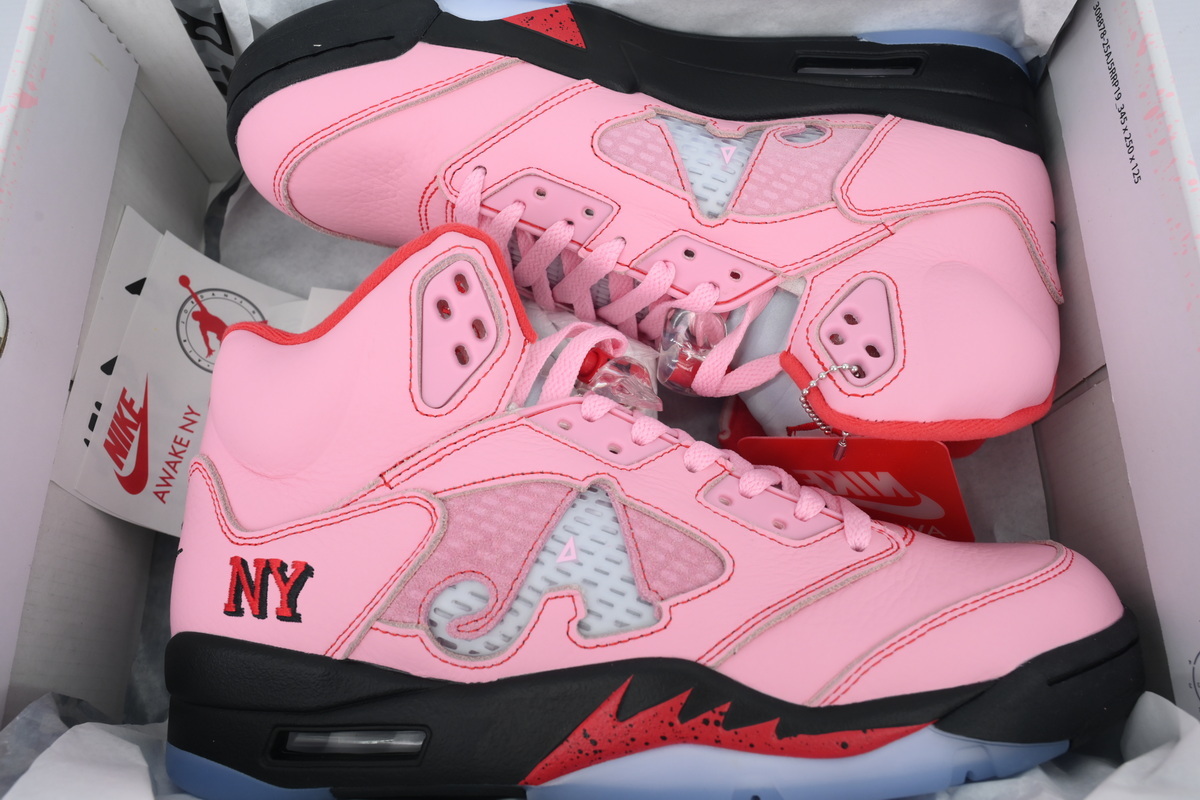 Awake NY x Air Jordan 5 Retro 'Arctic Pink' DV4982-600