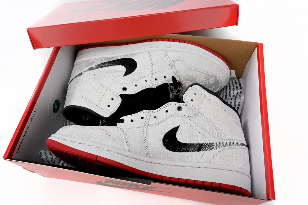 Edison Chen x Air Jordan 1 Mid SE “Fearless” CU2804-100