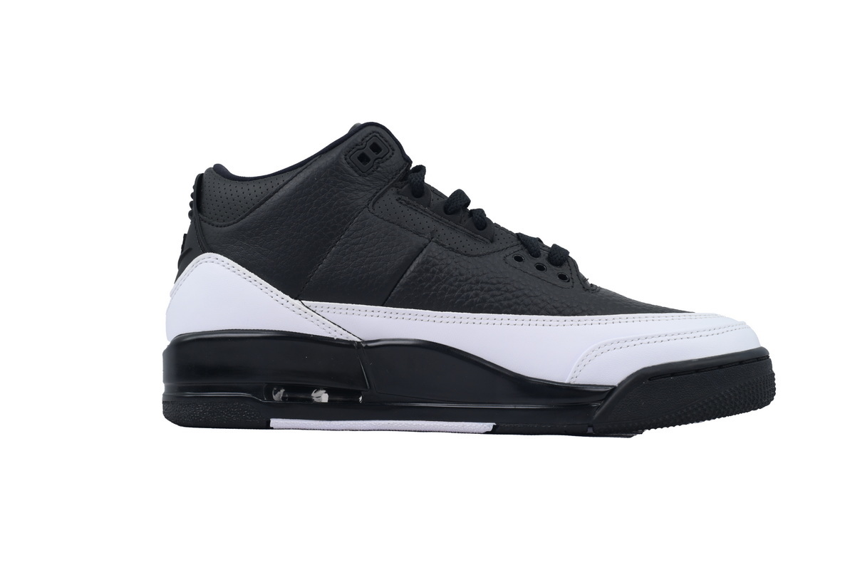 Fragment Design x Air Jordan 3 Black And White DA3595-001