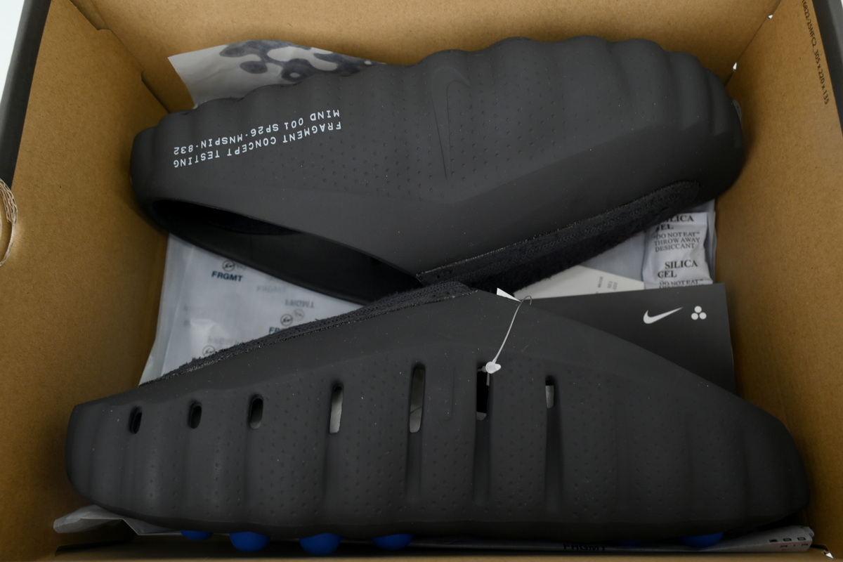 Fragment Design x Nike Mind 001 'Black' IQ8502-001 Slippers