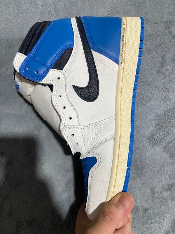FLAME God Fragment x Travis Scott x Air Jordan 1 High OG Military DH3227-105